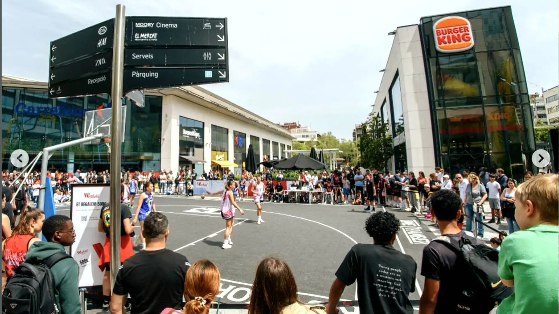 Torneig 3×3 Barcelona 2026 al Westfield Glòries — Clot-Glòries